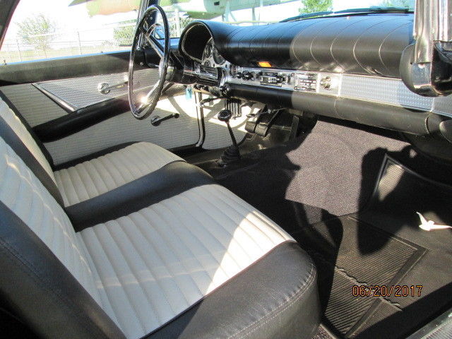 1957 Raven Black Ford Thunderbird Convertible