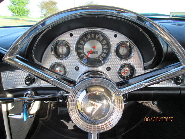 1957 Raven Black Ford Thunderbird Convertible