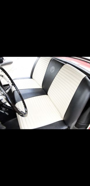 1957 Red Ford Thunderbird