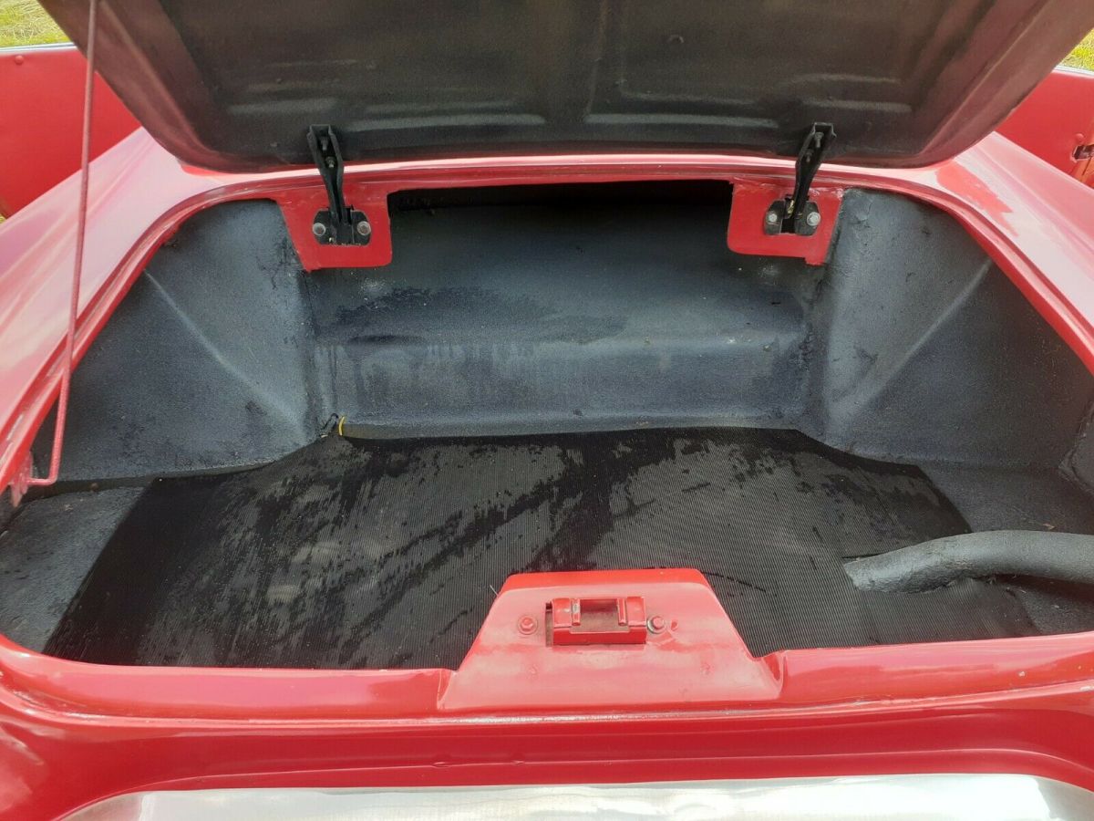 1957 Red Ford Thunderbird Coupe