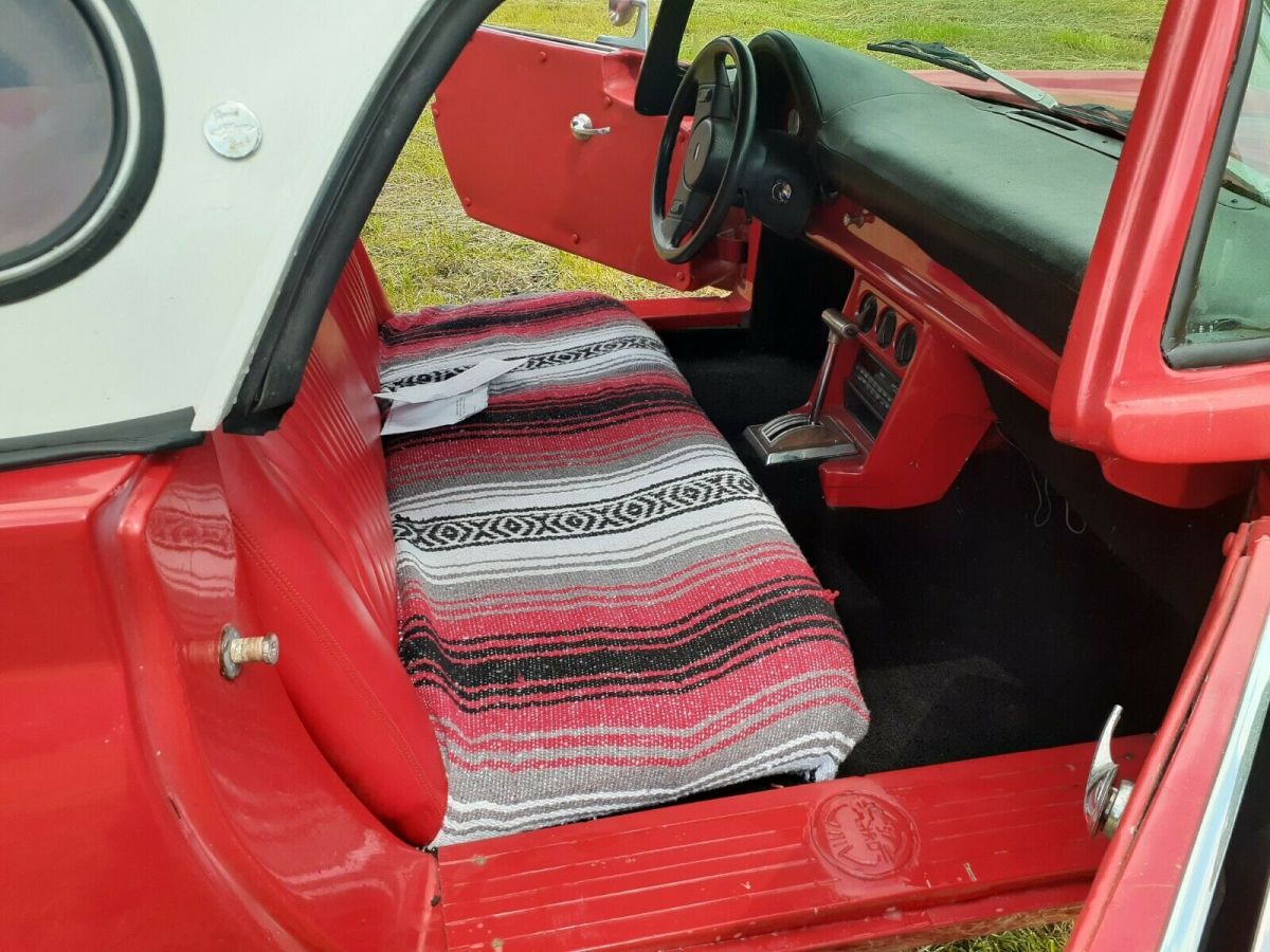 1957 Red Ford Thunderbird Coupe