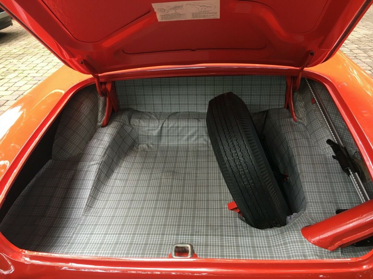 1957 Red Ford Thunderbird Convertible