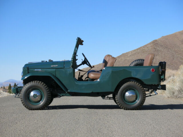 1957 Green Toyota Land Cruiser --