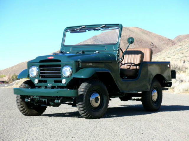 1957 Green Toyota Land Cruiser --