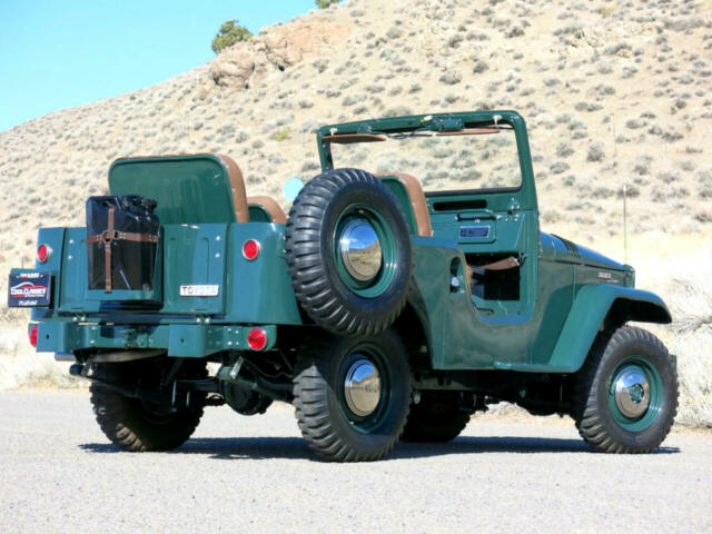 1957 Green Toyota Land Cruiser --