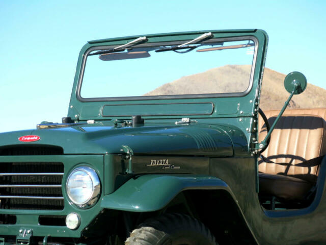 1957 Green Toyota Land Cruiser --