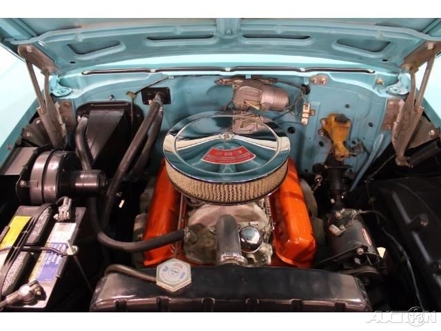1957 Blue Chevrolet Bel Air/150/210