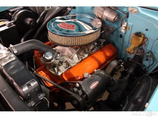 1957 Blue Chevrolet Bel Air/150/210