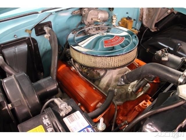 1957 Blue Chevrolet Bel Air/150/210