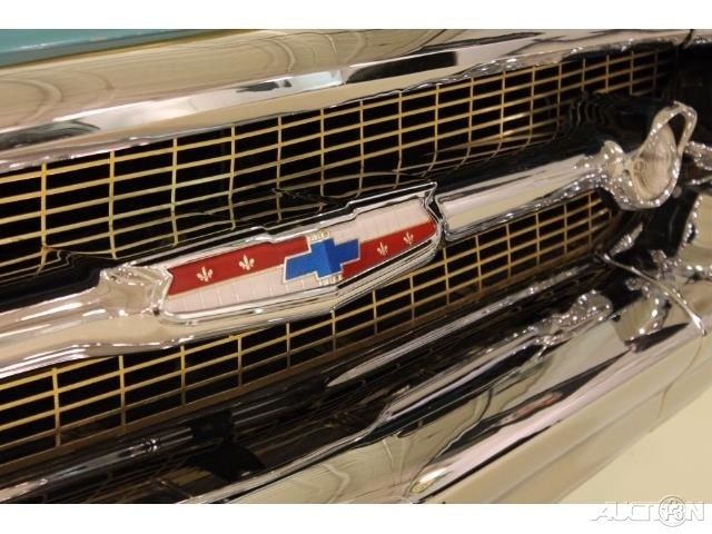 1957 Blue Chevrolet Bel Air/150/210