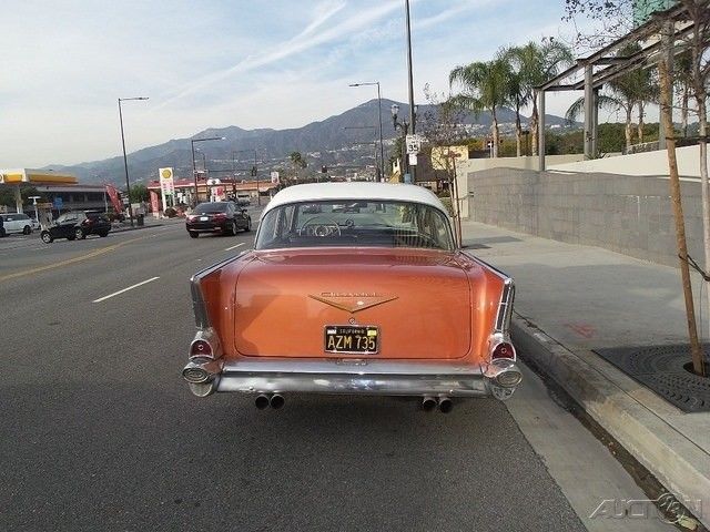 1957 Gold Chevrolet 210 Sedan