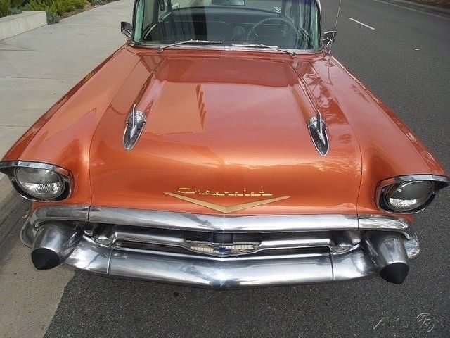 1957 Gold Chevrolet 210 Sedan