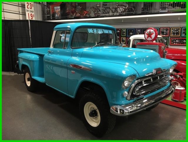 1957 Green Chevrolet 3600 NAPCO 4X4