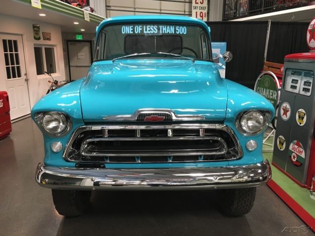 1957 Green Chevrolet 3600 NAPCO 4X4