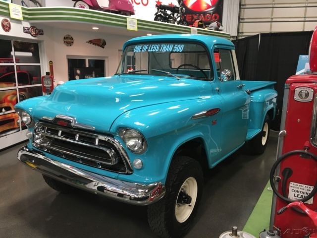 1957 Green Chevrolet 3600 NAPCO 4X4