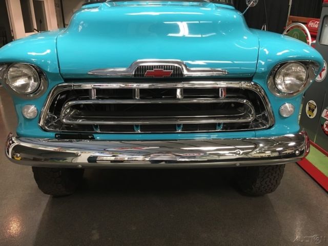 1957 Green Chevrolet 3600 NAPCO 4X4