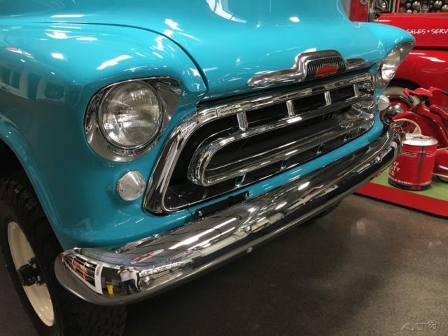 1957 Green Chevrolet 3600 NAPCO 4X4