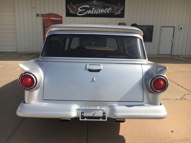 1957 White Ford Country Wagon