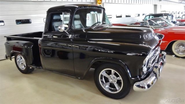 1957 Black Chevrolet Other Pickup Truck
