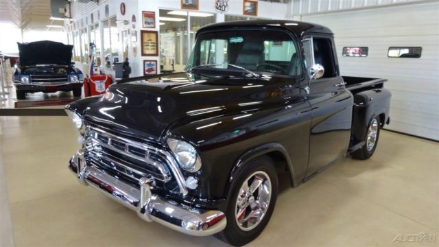 1957 Black Chevrolet Other Pickup Truck