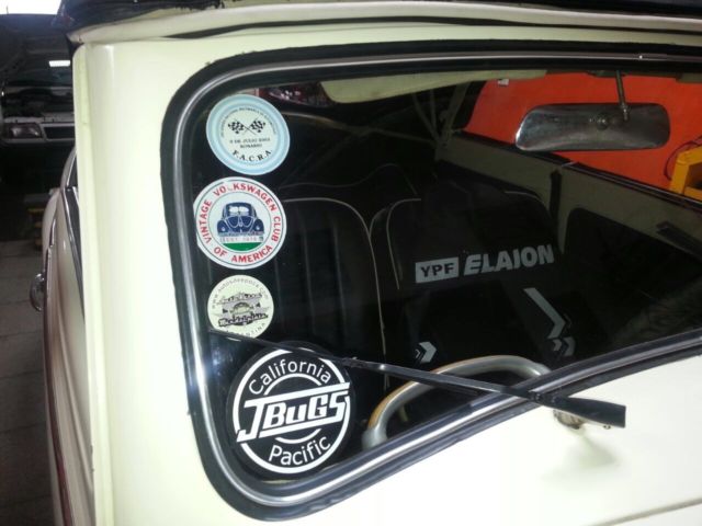 1957 white pearl Volkswagen Beetle - Classic Convertible