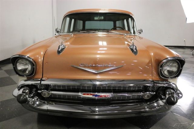 1957 Red Chevrolet 210