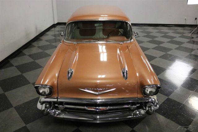 1957 Red Chevrolet 210