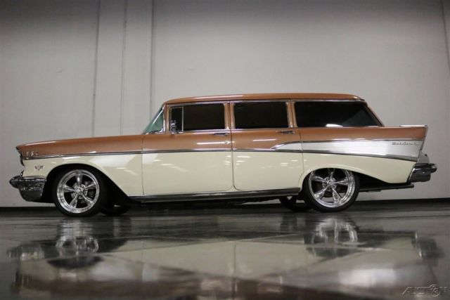 1957 Red Chevrolet 210