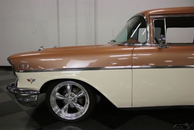 1957 Red Chevrolet 210