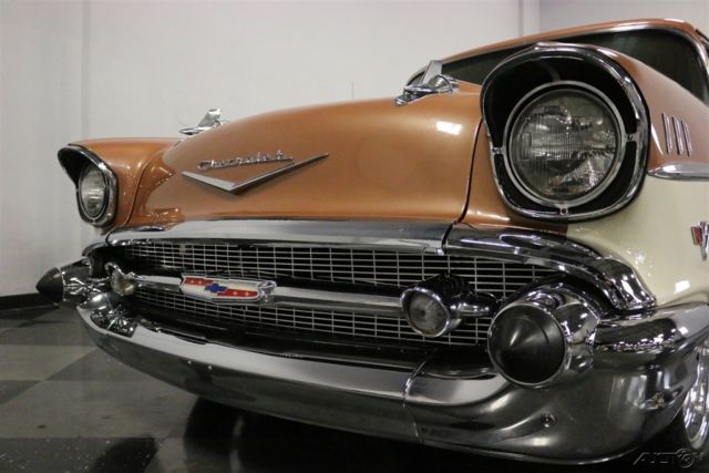 1957 Red Chevrolet 210