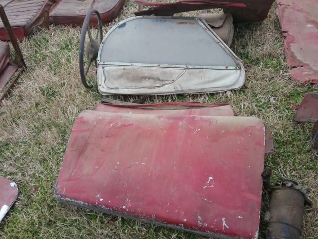 1957 Blue Jaguar XK Roadster