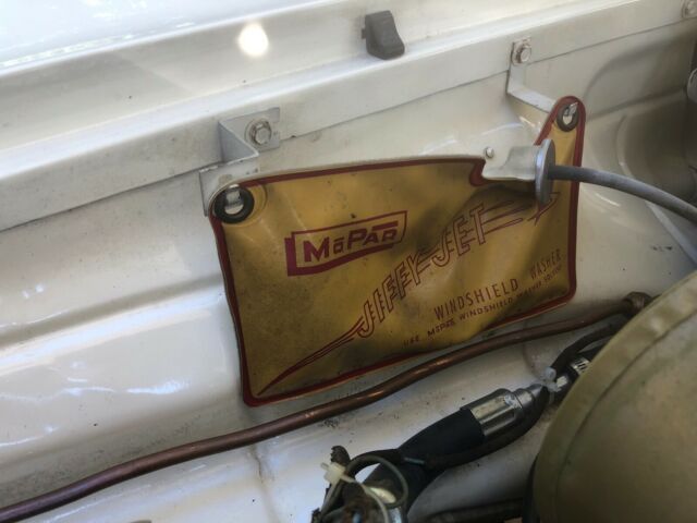 1957 White Chrysler 300 Series Coupe