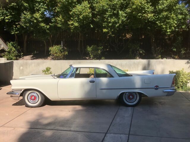 1957 White Chrysler 300 Series Coupe