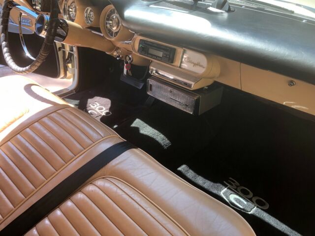 1957 White Chrysler 300 Series Coupe