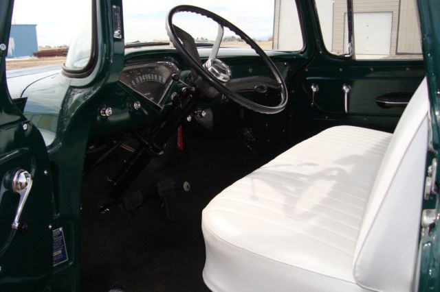 1957 Green Ford F-100 2 Door Pickup