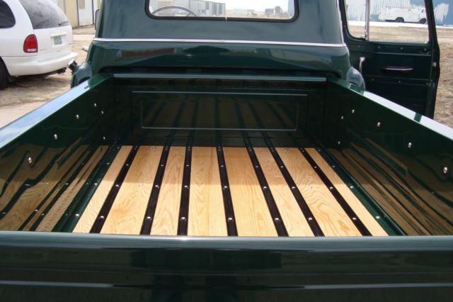 1957 Green Ford F-100 2 Door Pickup