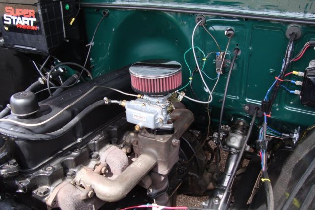 1957 Green Ford F-100 2 Door Pickup