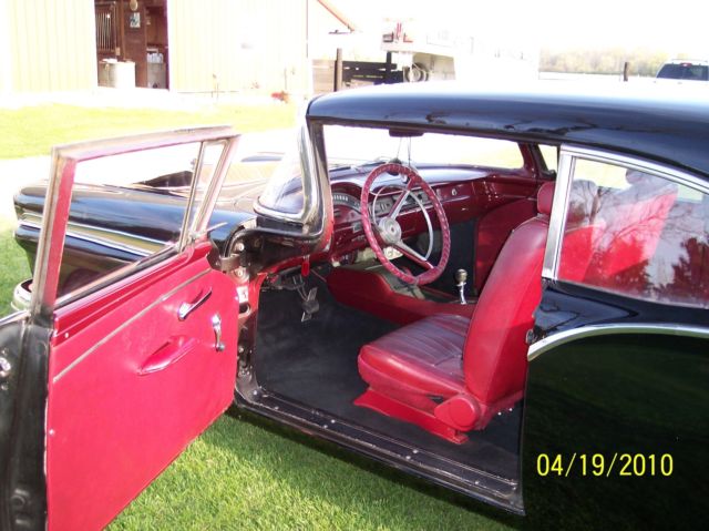 1957 Black Ford Fairlane Sedan