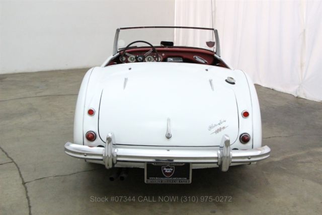 1958 White Austin-Healey 100-6