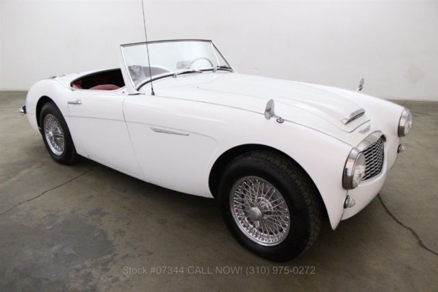 1958 White Austin-Healey 100-6
