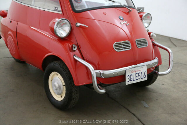 1958 Red BMW Isetta