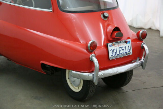 1958 Red BMW Isetta