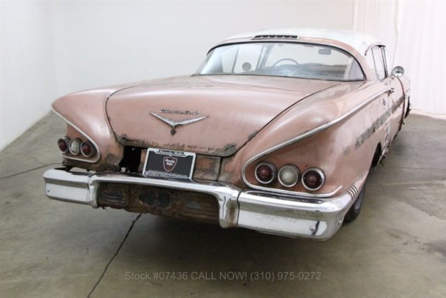 1958 Red Chevrolet Impala