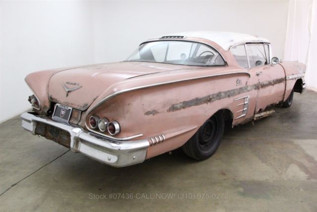 1958 Red Chevrolet Impala