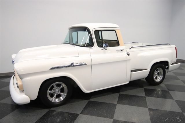 1958 White Chevrolet 3100