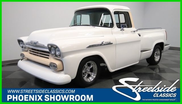 1958 White Chevrolet 3100