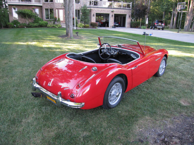 1958 Red Austin Healey Other Convertible