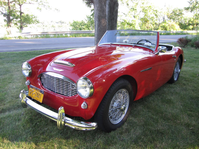 1958 Red Austin Healey Other Convertible