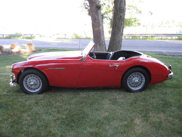 1958 Red Austin Healey Other Convertible