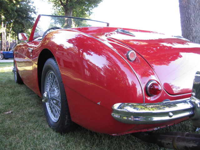 1958 Red Austin Healey Other Convertible